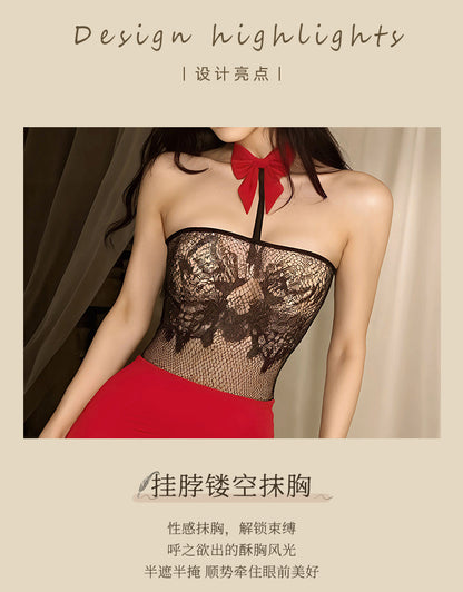 Office Lace Teddy Set
