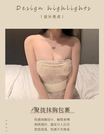 Embroidered Kimono Dress