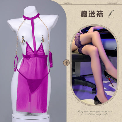 Sheer SM Lingerie Dress
