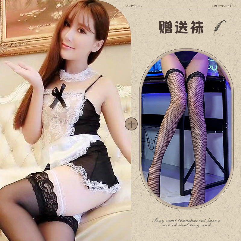Maid Lace Apron Set