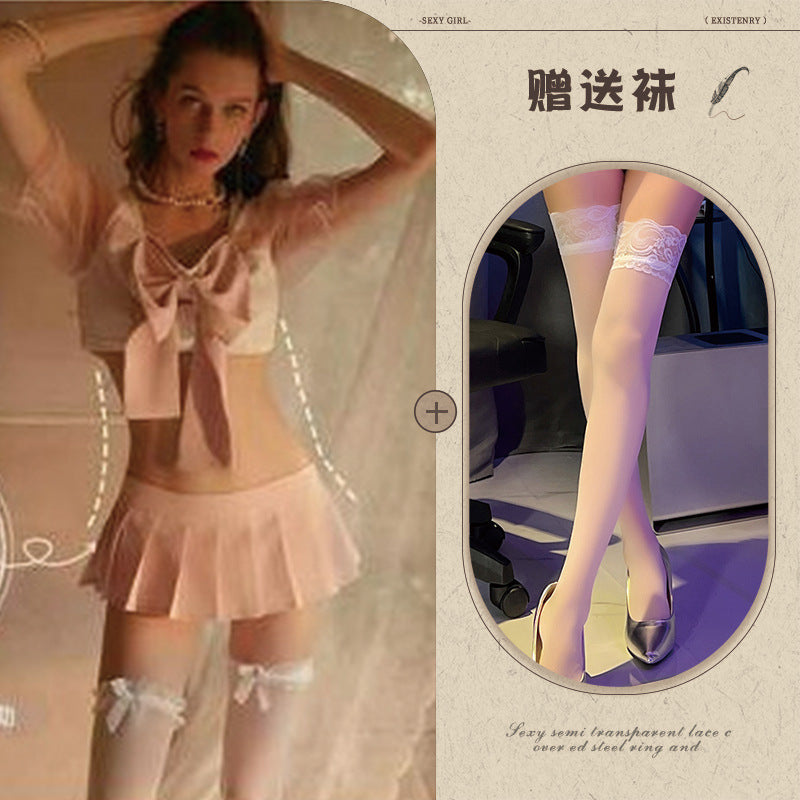 JK Schoolgirl Roleplay Lingerie Set