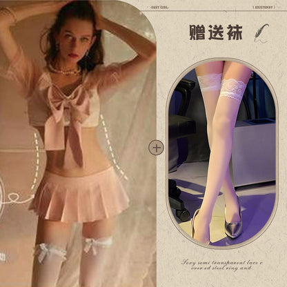 JK Schoolgirl Roleplay Lingerie Set