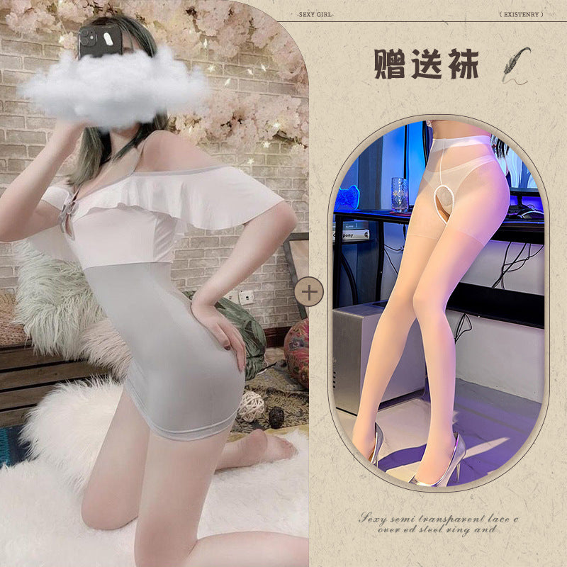 Silk Secretary Dress