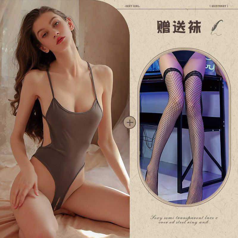 Open-back Bodysuit