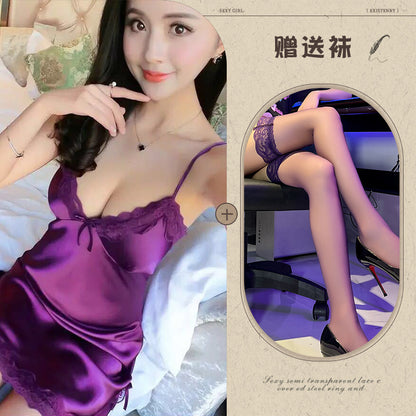 Plus Size Sheer Chemise