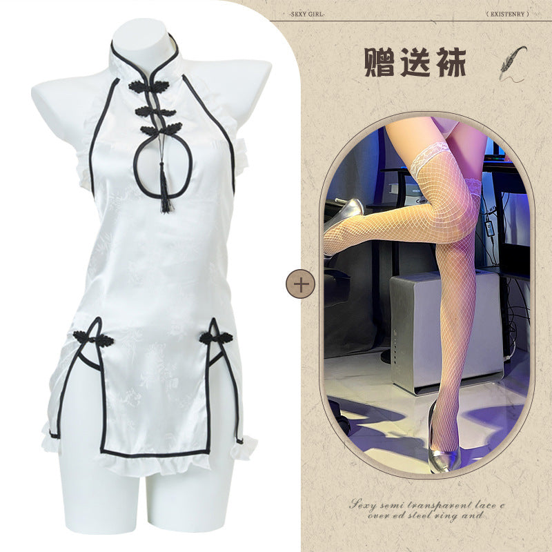 Sheer Qipao Lingerie