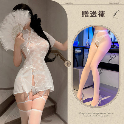 Chinese Style Qipao Nightdress 