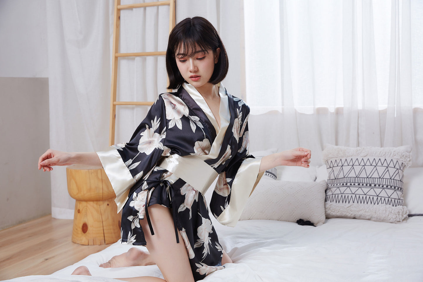 Floral Kimono Set