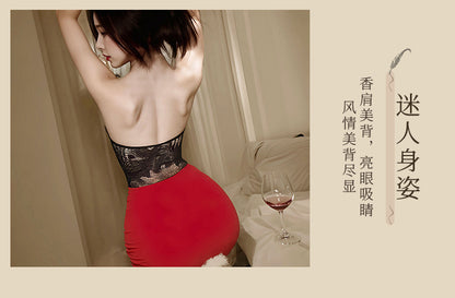 Office Lace Teddy Set