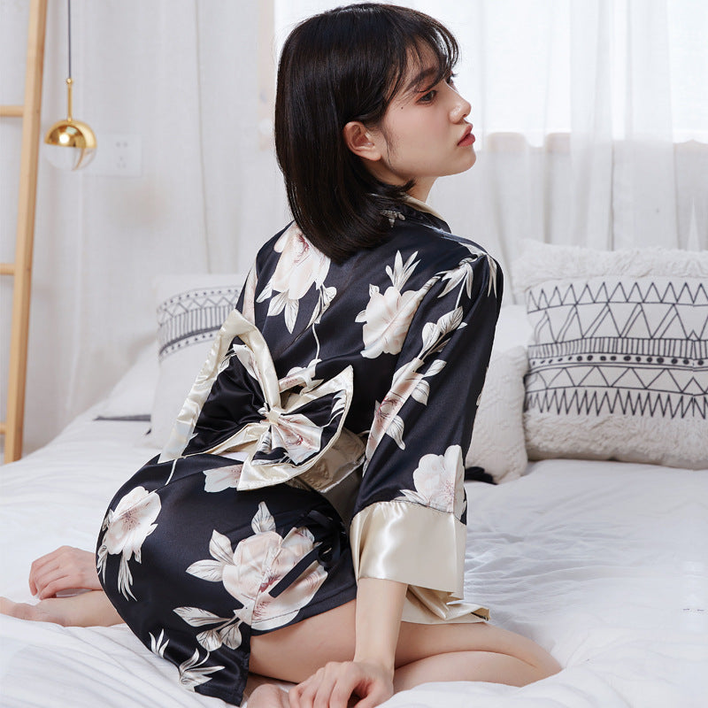 Floral Kimono Set
