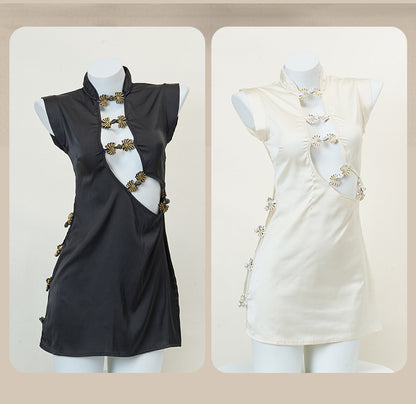 Cut-out Qipao Lingerie