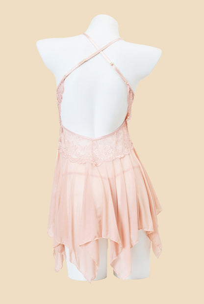 Mesh See-through Dress