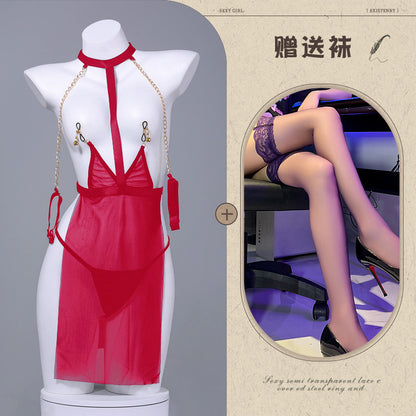 Sheer SM Lingerie Dress