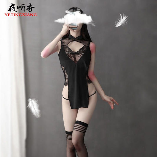 Velvet Qipao Set