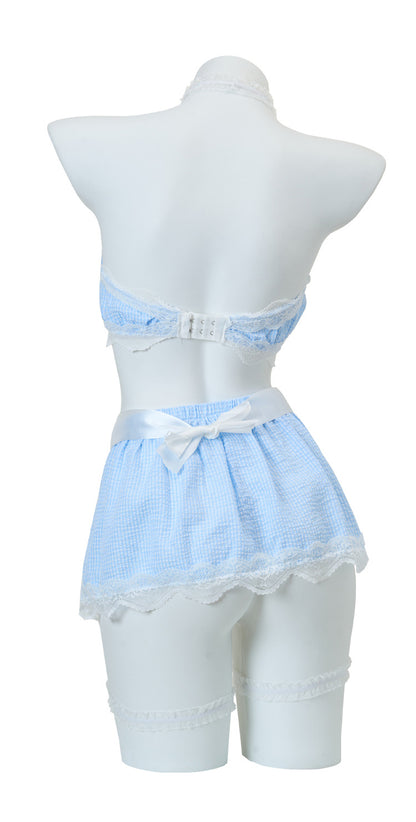 Plaid Apron Set