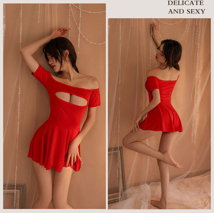 Sheer Cut-out Nightie