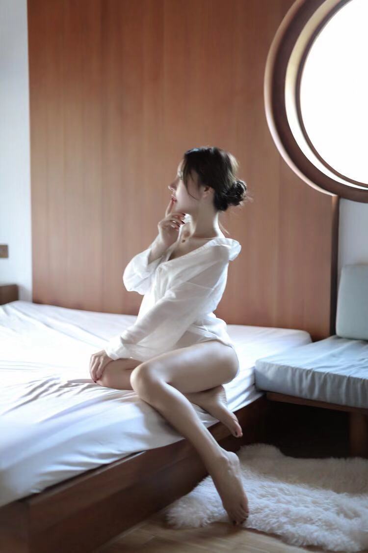 Sheer White Shirt Dress