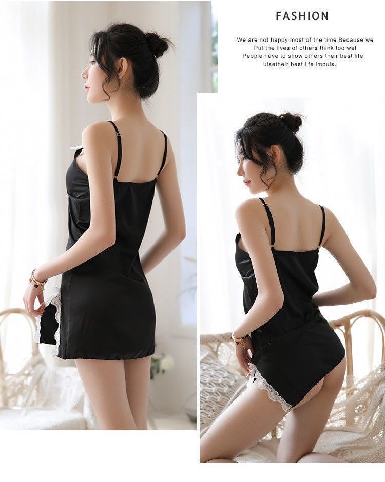 Sheer Slit Nightdress