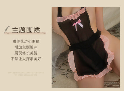 Sheer Apron Role Play Set