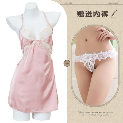 Silk Slit Nightdress