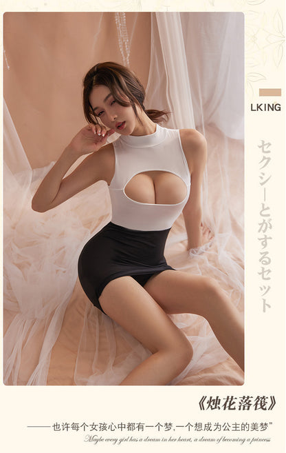 Secretary Bodysuit Lingerie Set