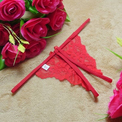 Sheer Lace Panty Set