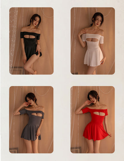 Sheer Cut-out Nightie