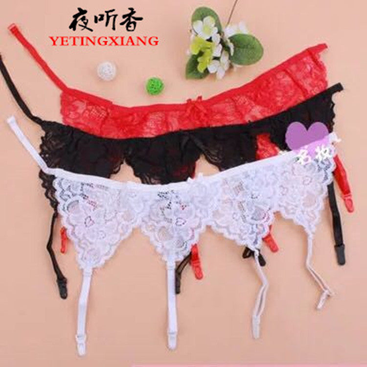 Lace Garter Belt Set