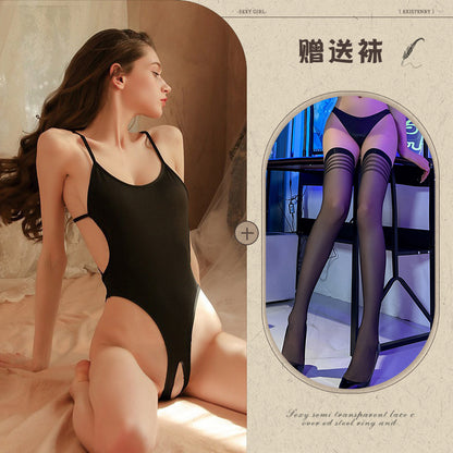 Open-back Bodysuit