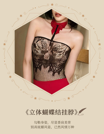 Office Lace Teddy Set