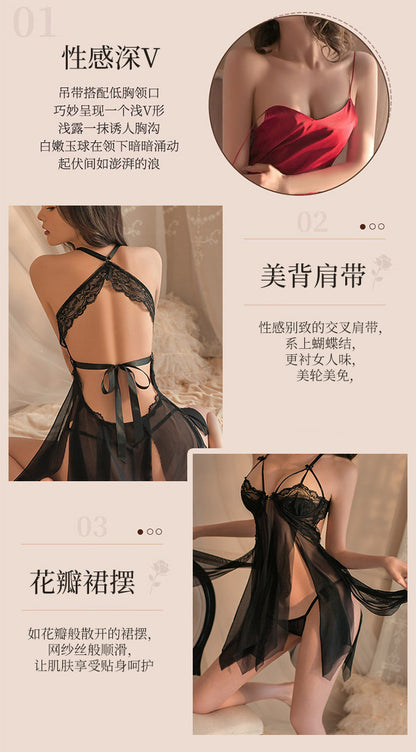 Sheer Petal Nightdress