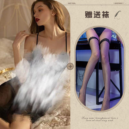 Sheer Lace Nightdress