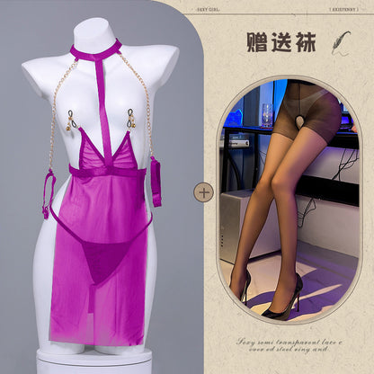 Sheer SM Lingerie Dress