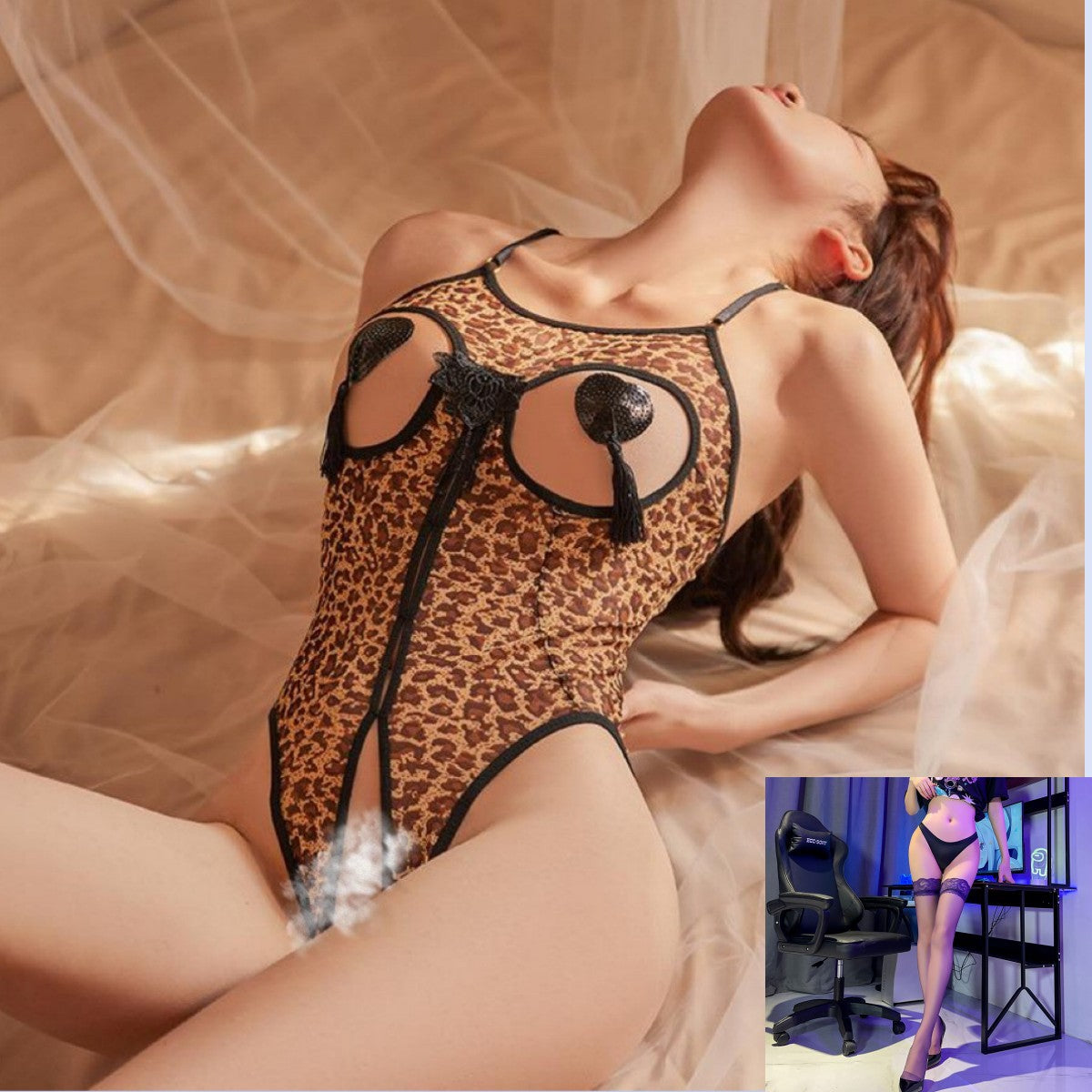String Bikini Bodysuit 