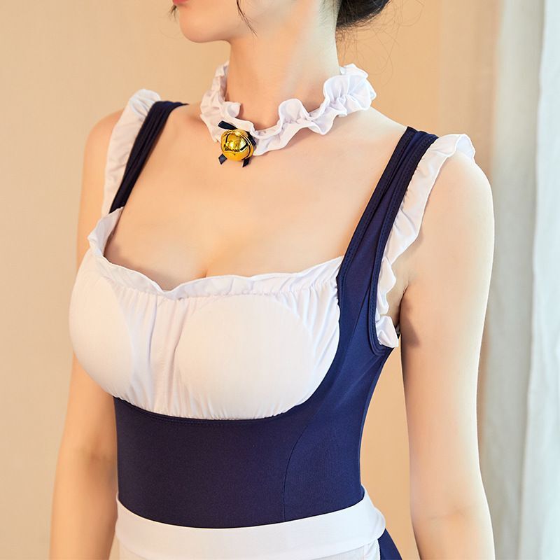 Maid Backless Jumpsuit