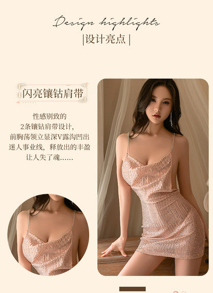 Club Sheer Dress Set 