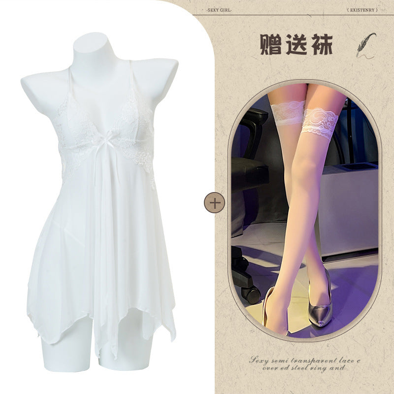 Mesh See-through Dress