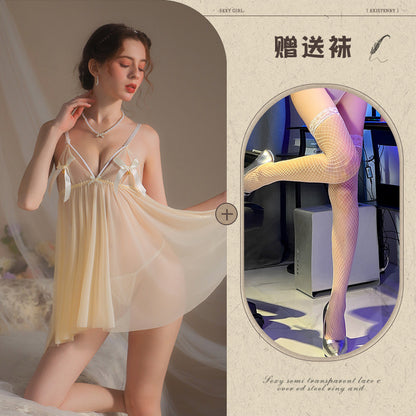 Back-Tie Nightdress