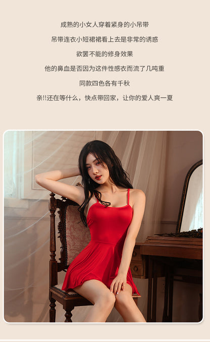 Sheer Backless Chemise