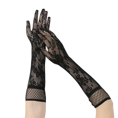 Lace Gloves & Stockings
