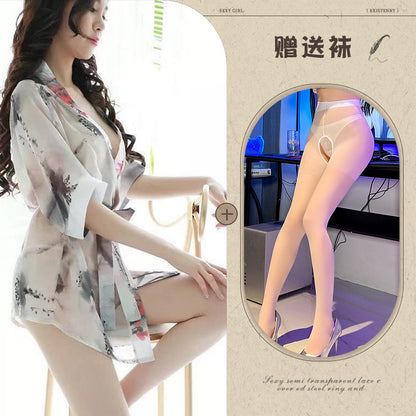 Chiffon Robe Set