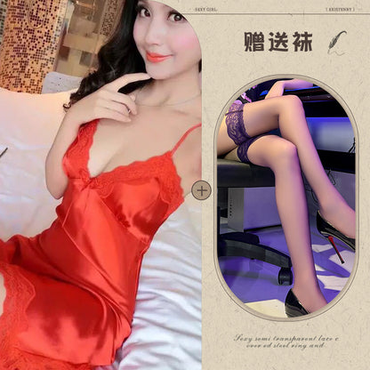 Plus Size Sheer Chemise