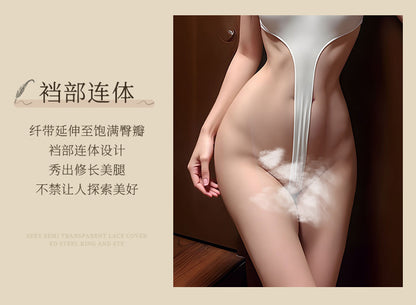 Open Crotch Teddy Set