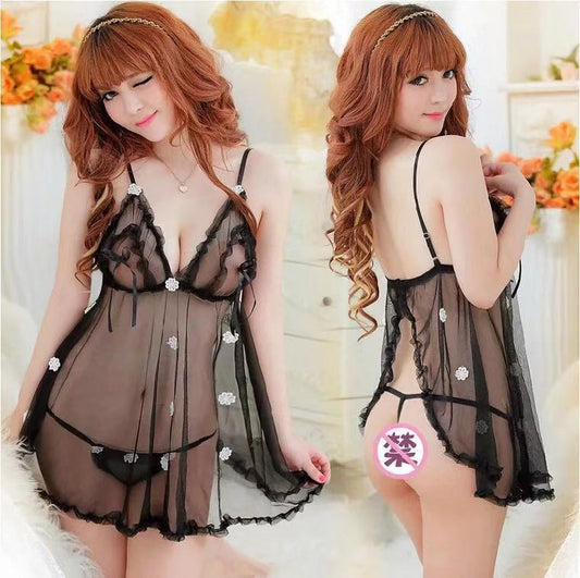 Transparent Slip Dress
