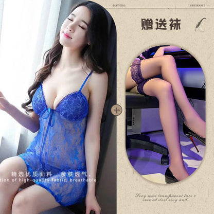 Short Sheer Babydoll Robe