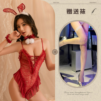 Bunny Sheer Bodysuit 