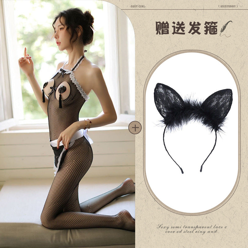 Sheer Halter Bodysuit