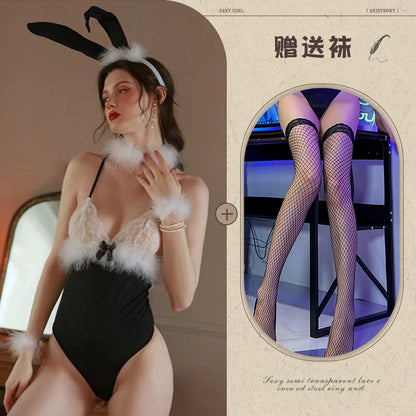 Bunny Open Crotch Set 