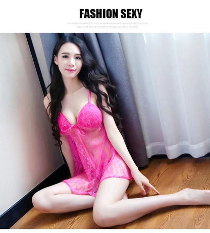 Short Sheer Babydoll Robe