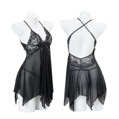Mesh See-through Dress